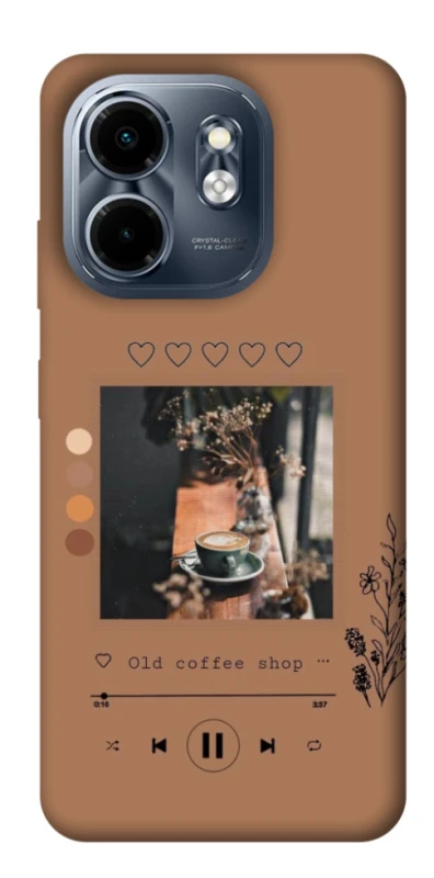 Чохол на Infinix Smart 9 4G / Hot 50i Coffee player фото 1 з 1