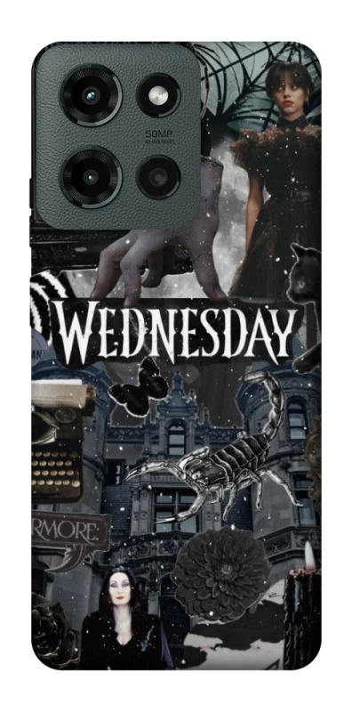 Чохол на Motorola Moto G Power (2025) Wednesday Collage ver.2 фото 1 з 1