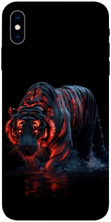 Чохол на Apple iPhone X (5.8") fire tiger фото 1 з 1