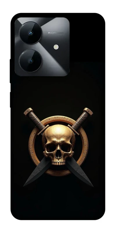 Чохол на Realme Note 60x Golden Skull фото 1 з 1