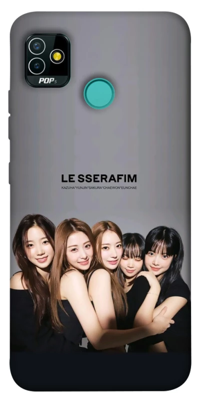 Чехол на TECNO POP 5 LE SSERAFIM v2 фото 1 из 1