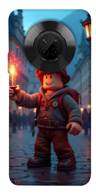 Чохол на Huawei Y9a Roblox Fire Logo Blue Flames фото 1 з 1