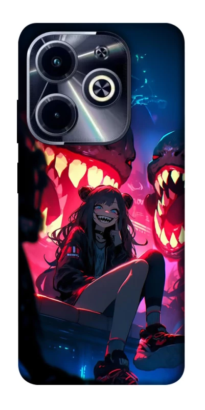 Чохол на Infinix Hot 40i Anime girl фото 1 з 1