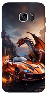 Чохол на Samsung G935F Galaxy S7 Edge Сar and dragon фото 1 з 1