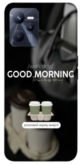 Чохол на Realme C35 Thursday coffee фото 1 з 1