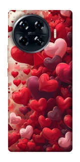 Чохол на TECNO Spark 20 Pro+ Many hearts фото 1 з 1