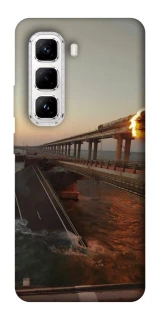 Чохол на Infinix Hot 50 Pro Кримський міст втомився фото 1 з 1