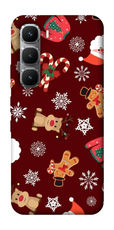 Чехол на Infinix Hot 60 Pro Новогодний v6 фото 1 из 1