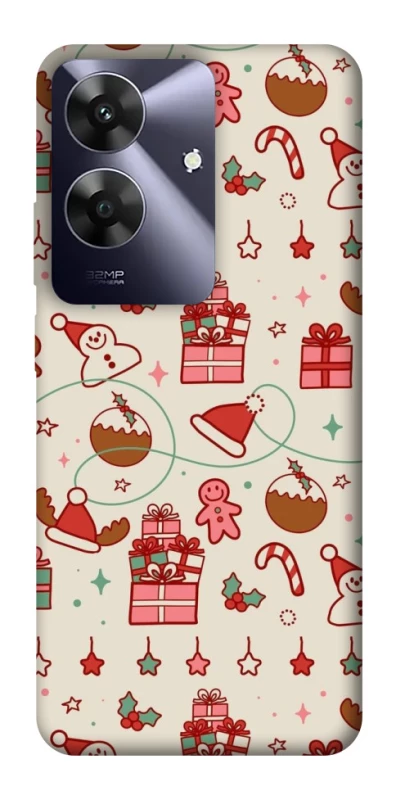 Чехол на Realme Note 60 Новогодний v14 фото 1 из 1