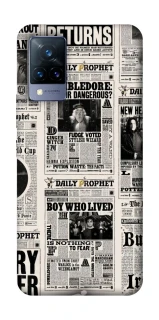Чехол на Vivo V21 Harry Potter newspaper фото 1 из 1