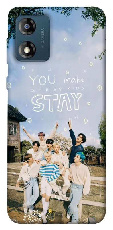 Чехол на Motorola Moto E13 Stray Kids v3 фото 1 из 1