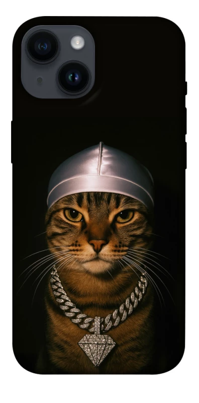 Чохол на Apple iPhone 14 (6.1") Cat in Bling фото 1 з 1