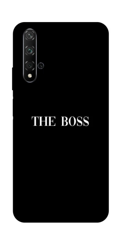 Чохол на Huawei Honor 20 / Nova 5T The boss фото 1 з 1