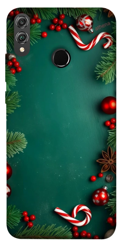 Чехол на Huawei Honor 8X Новогодний v35 фото 1 из 1