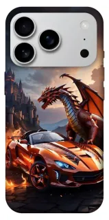 Чехол на Apple iPhone 18 Pro Max Сar and dragon фото 1 из 1