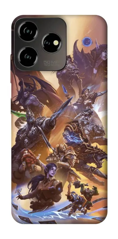 Чехол на ZTE Blade V50 Design 4G Warcraft v4 фото 1 из 1