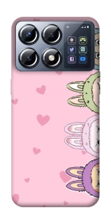 Чохол на Xiaomi POCO X8 Pro All Labubu 4 фото 1 з 1