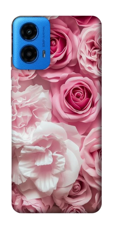 Чохол на Motorola Moto G45 Рожеві Квіти фото 1 з 1