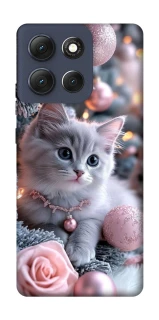 Чохол на Motorola Moto G86 Christmas Kitty фото 1 з 1