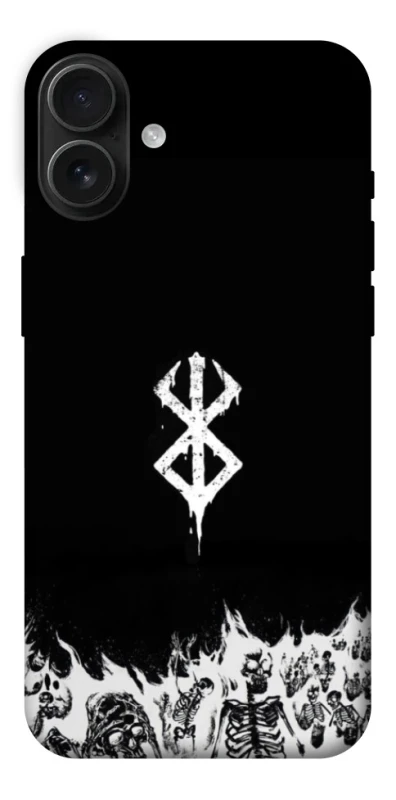 Чехол на Apple iPhone 16 Plus Berserk skeletons фото 1 из 1