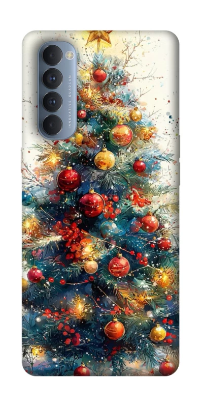 Чохол на Oppo Reno 4 Pro Новорічний v36 фото 1 з 1