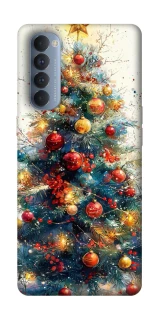 Чохол на Oppo Reno 4 Pro Новорічний v36 фото 1 з 1