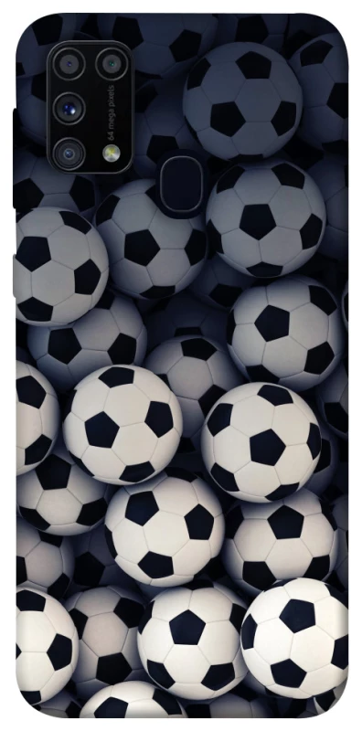 Чохол на Samsung Galaxy M31 Футбольні м'ячи фото 1 з 1