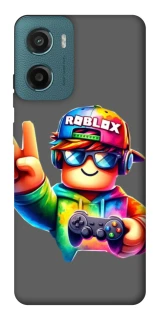 Чехол на Motorola Moto G06 Roblox Gamer Peace фото 1 из 1