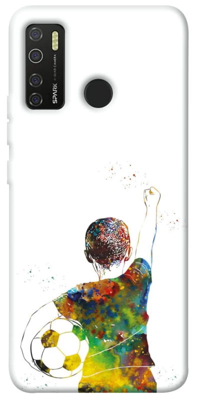 Чехол на TECNO Spark 5 Pro Football Kids фото 1 из 1