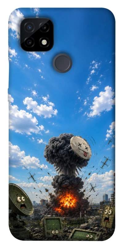 Чохол на Realme C21 Moscow never sleeps ver.6 фото 1 з 1