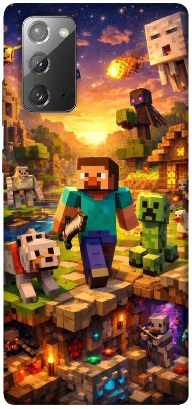 Чохол на Samsung Galaxy Note 20 Minecraft v6 фото 1 з 1