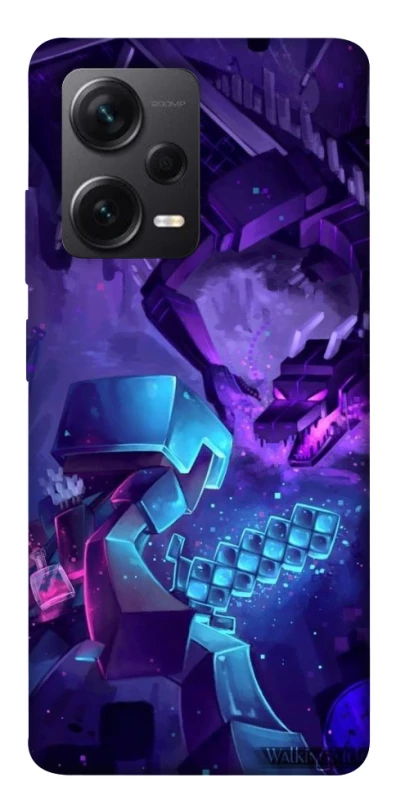 Чохол на Xiaomi Redmi Note 12 Pro 5G Minecraft dragon фото 1 з 1