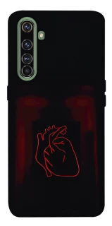 Чехол на Realme X50 Pro Красное сердце фото 1 из 1
