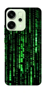 Чохол на Oppo Reno 14 Matrix Code фото 1 з 1