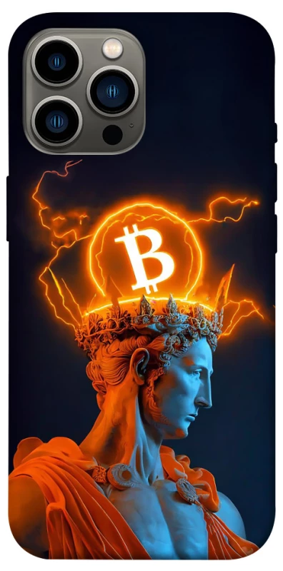 Чехол на Apple iPhone 13 Pro Max (6.7") Bitcoin God фото 1 из 1