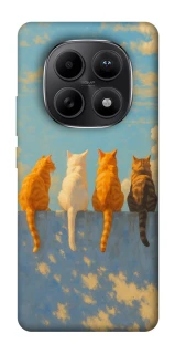 Чехол на Xiaomi Redmi Note 15 5G cats on wall фото 1 Чехол на Xiaomi Redmi Note 15 5G cats on wall фото 1 из 1
