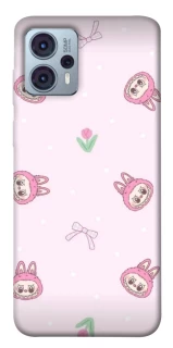 Чохол на Motorola Moto G23 Labubu Flower фото 1 Чохол на Motorola Moto G23 Labubu Flower фото 1 з 1