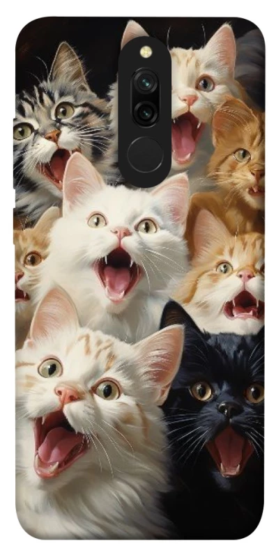 Чохол на Xiaomi Redmi 8 Коти фото 1 з 1