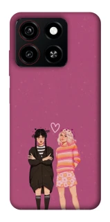 Чохол на ZTE Blade A35 4G Raven & Rainbow Wednesday фото 1 з 1