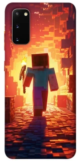Чехол на Samsung Galaxy S20 Minecraft adventure фото 1 из 1