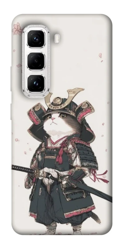 Чохол на Infinix Hot 50 Pro Samurai Cat Warrior фото 1 з 1