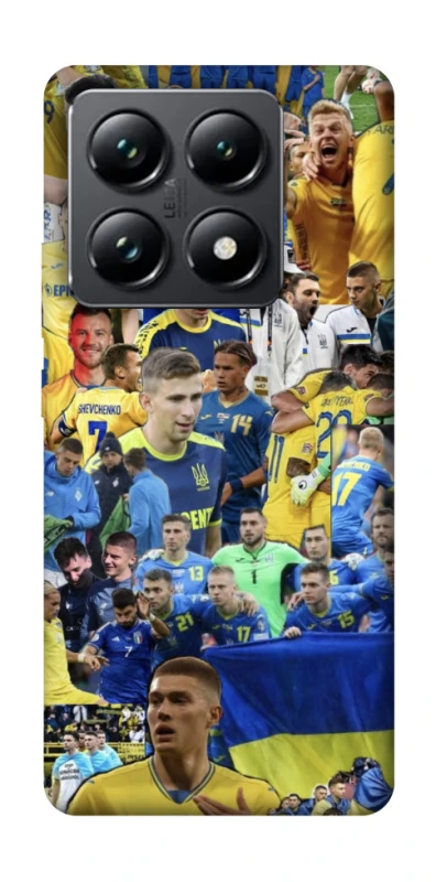 Чохол на Xiaomi 14T Pro UA-Football ver.6 фото 1 з 1