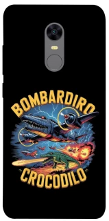 Чохол на Xiaomi Redmi 5 Plus / Redmi Note 5 (Single Camera) Bombardino Crocodilo v2 фото 1 з 1