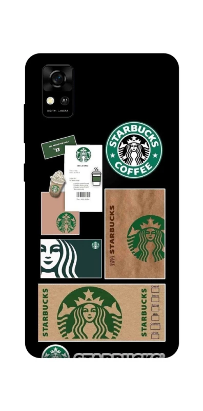 Чохол на ZTE Blade A31 Starbucks coffee фото 1 з 1