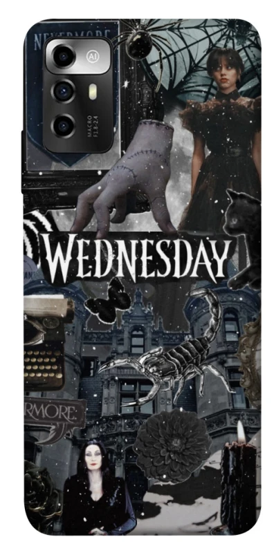 Чохол на ZTE Blade A72 Wednesday Collage ver.2 фото 1 з 1