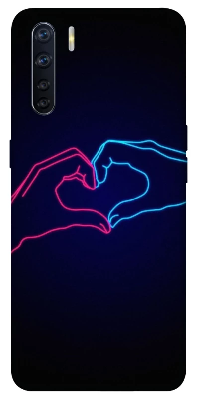 Чехол на Oppo A91 Neon love фото 1 из 1