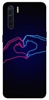 Чехол на Oppo A91 Neon love фото 1 из 1