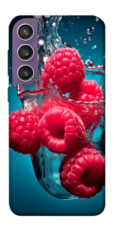 Чехол на Samsung Galaxy S23 FE Малинка в воде фото 1 из 1