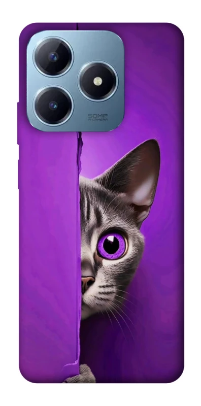 Чохол на Realme C63 Кіт-підглядач фото 1 з 1