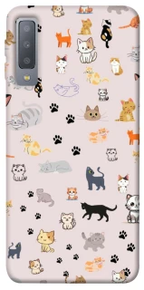 Чехол на Samsung A750 Galaxy A7 (2018) Cat style ver.1 фото 1 из 1